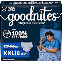 Amazon.co.jp: GOODNITES JMBO PK YOUTHPNT SZ7 G 8 : ドラッグストア