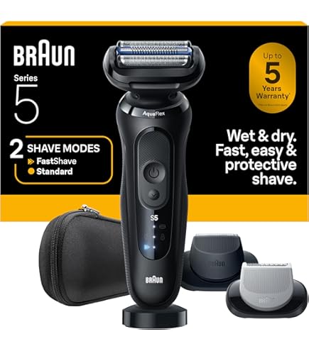 Amazon | Braun Series 9 9095cc Wet and Dry Electric Shaver with