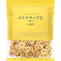 Amazon.co.jp: by Amazon バナナチップス 1000g 大容量 チャック付き袋