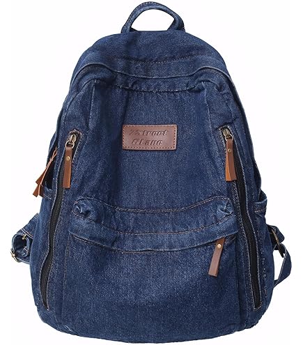 Amazon.co.jp: Toivexa 巾着バッグ デニム 巾着バックパック デニム