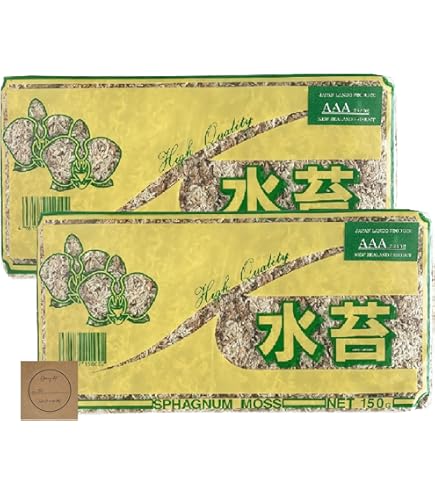 Amazon | ニュージーランド産水苔 AAAグレード150g (150g×2袋) | 用土