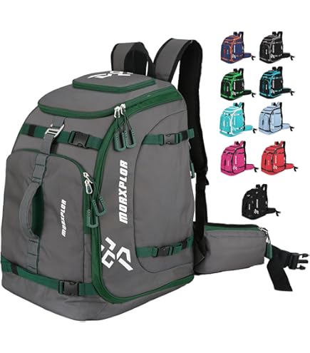 Amazon.co.jp: SEMSTY スキーブーツバッグ 55L 防水スキー