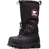 Sorel Women's Glacier XT Boot,Black/Red