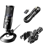 Amazon.co.jp: オーディオテクニカ コンデンサーマイク AT2020USB-XP