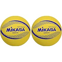 Amazon | ミカサ(MIKASA) カラーソフトバレーボール 円周78cm 検定球
