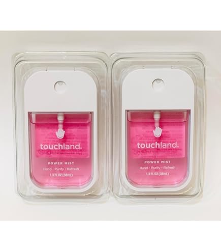 【日本未発売】 Touchland タッチランド 美容 ハンドサニタイザー4個 アメリカで大人気！おしゃれなハンドサニタイザー『touchland（タッチ