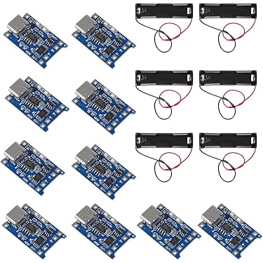 Amazon | 6個入り 電池ボックス3.7V 18650バッテリー用 10個入り