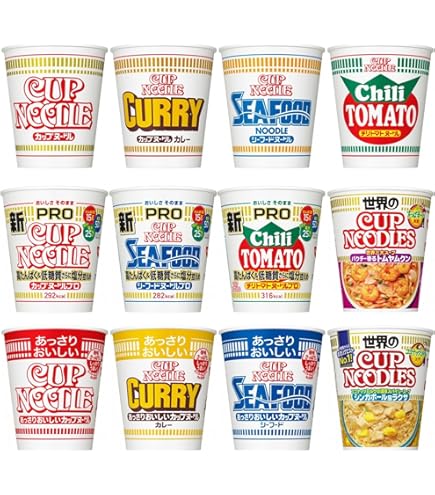 Amazon.co.jp: 日清食品 カップヌードル (レギュラーサイズ 8種/計16個