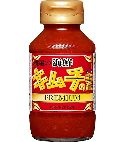 Amazon.co.jp: 桃屋 海鮮キムチの素プレミアム 190g×3個【キムチの素