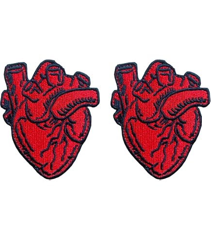 Toppa Ricamata Tenderly Hurt By Love Con Rosa, Applicazione A Ferro O Cucito, 8,1x7,6 Cm, Ideale Per Jeans E Giacche - 2