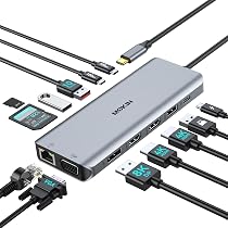 Amazon.co.jp: MOKiN USB-C ドッキングステーション 13-in-1 多機能