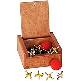 Amazon Co Jp ジャックス アメリカの伝統的な子供のおもちゃ Metal Jacks And Rubber Ball Set 並行輸入品 おもちゃ
