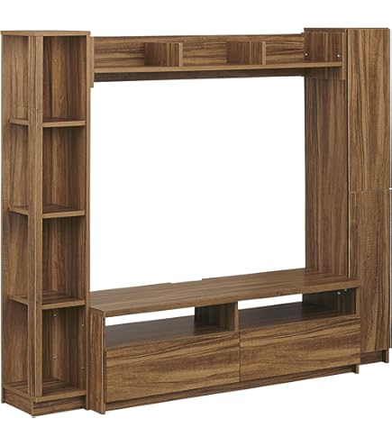 Amazon｜ws-1813tv 55型テレビ対応 シンプルなデザインのテレビ台 木目