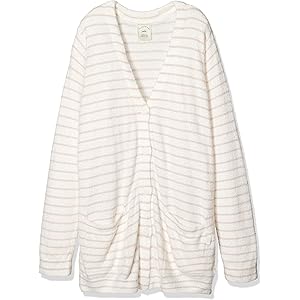 [ジェラート ピケ] スムーズィーピンボーダーカーディガン PWNT202009 レディース