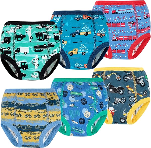 MooMoo Baby Training Pants Customized Toddler Training Underwear for Baby Girl and Boy 6 Layers - 1