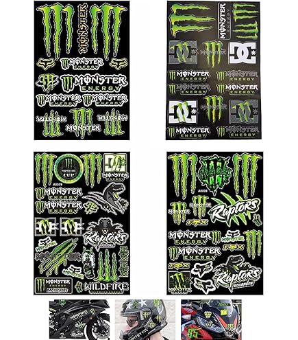 Amazon.co.jp: TOUFEIYUAN モンスターエナジーステッカー 1枚