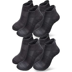 靴下 メンズ くるぶし スポーツソックス 4足セット 消臭抗菌 25-28cm ショート スニーカー