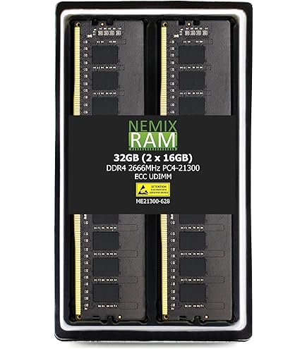 Amazon.co.jp: 64GB DDR4-3200 PC4-25600 2Rx4 RDIMM ECC