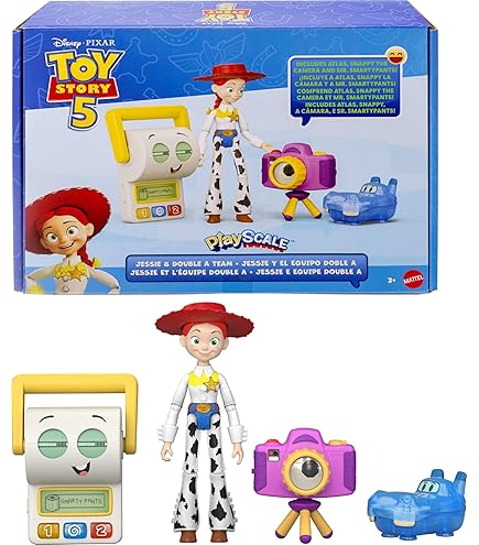 Disney Pixar Toy Story Woody Roundup Pack 4 Figures Black & White