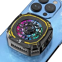 Amazon.co.jp: RICQD スマホ 冷却ファン【2025年最新・LED温度表示・3