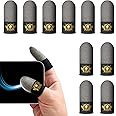 IUGGAN Finger Sack, Game, Seamless, Sound Game, Finger Sack, Smartphone Games, Wilderness Action, PUBG Mobile Code Mobile, Apex, Yubisaku, Ultra Sensitive, Ultra Thin Silver Fiber, Anti-Slip Finger
