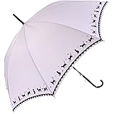 Amazon Co Jp ピンクラテ ピンクラテ 無地 長傘 親骨58cm 女の子 女児 パープル 日本 ホーム キッチン