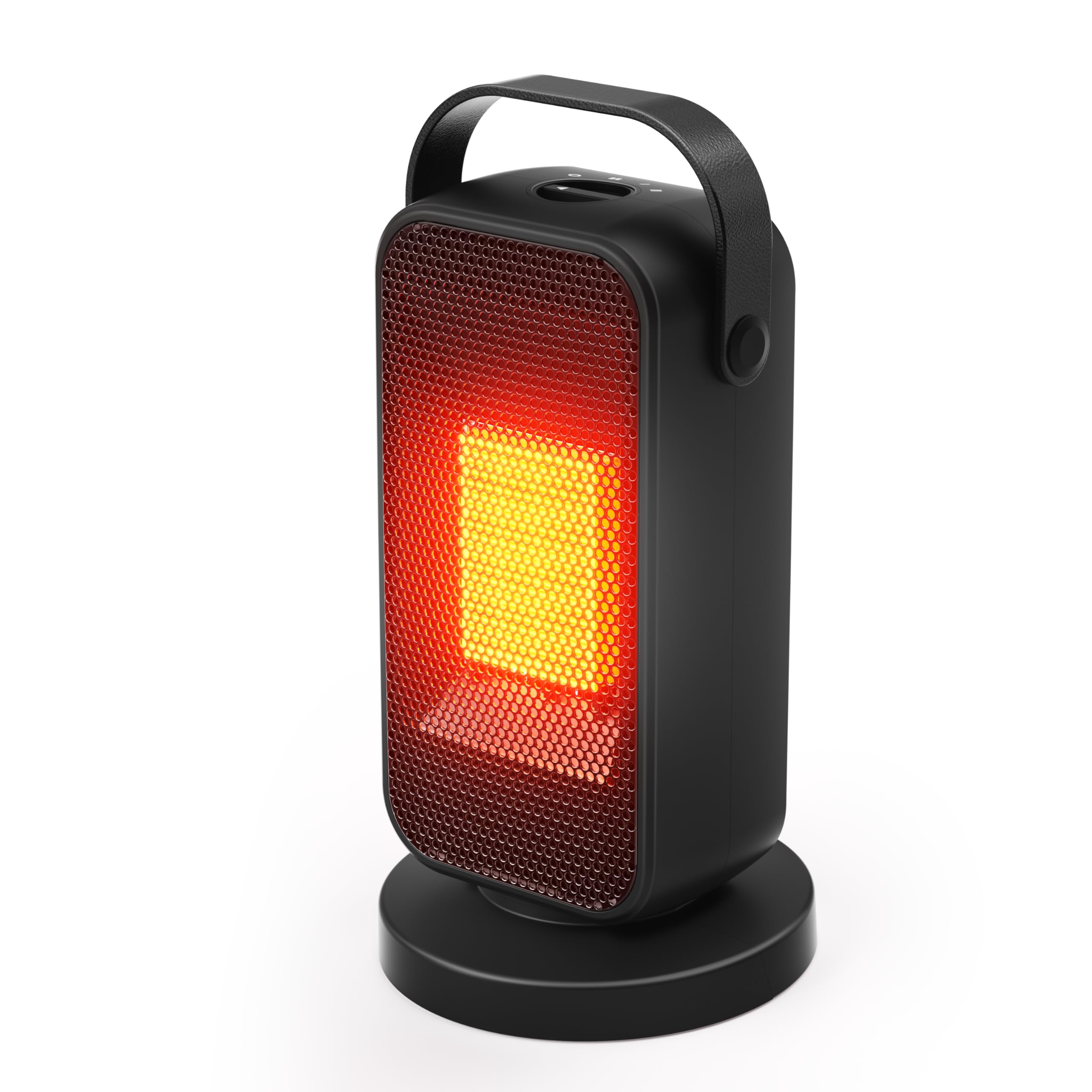 【52%OFF+ポイント50%】【実質1,440円】 Alybes 900W コンパクト セラミックファンヒーター