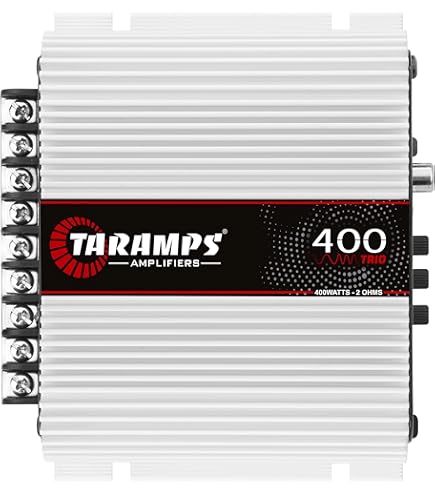 TS400X4 タランプスアンプ 4チャネルカーオーディオ Taramps TS400X4 4チャンネル アンプ 2Ω 400W カーオーディオ カー