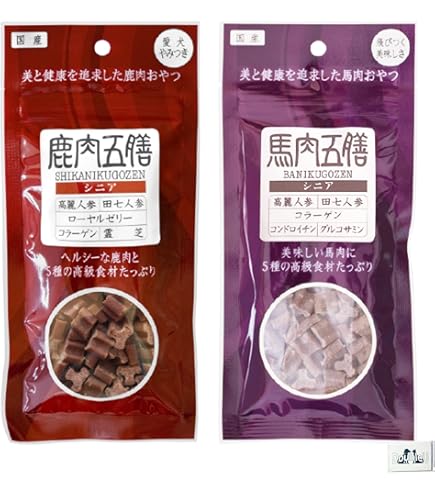 Amazon.co.jp: 馬肉五膳 オリエント商会 愛犬用 馬肉おやつ プレミアム