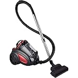 New 2800W Vacuum Cleaner Bagless Cyclonic with Turbo Head (Red)