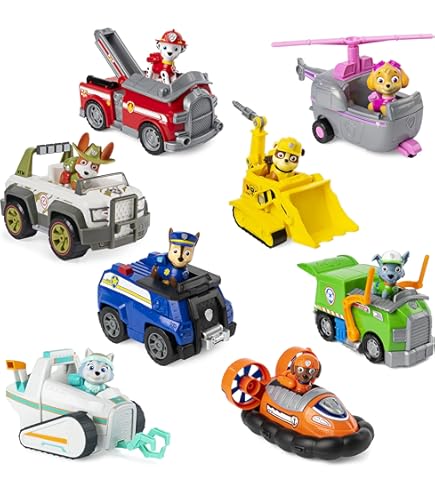 Amazon.co.jp: パウ・パトロール ベーシックビークル(フィギュア付き