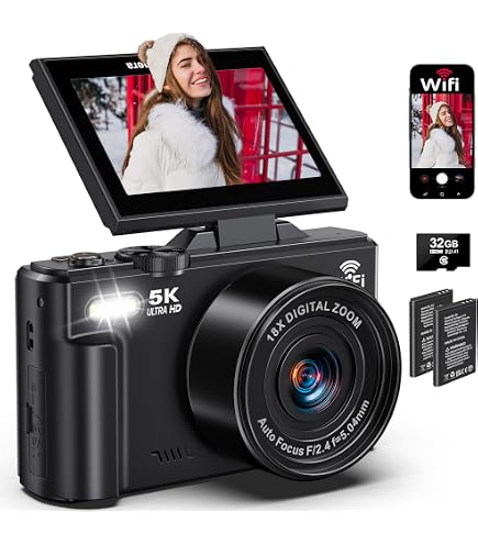 Appareil Photo Numérique Rollei Powerflex Compact – 64MP, Vidéo 5K, Zoom Optique 5x, Double Caméra, écran Tactile - 2
