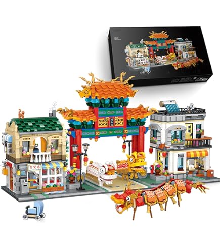 Amazon.co.jp: モジュラーハウス構築キット、2503個世界有名なランド