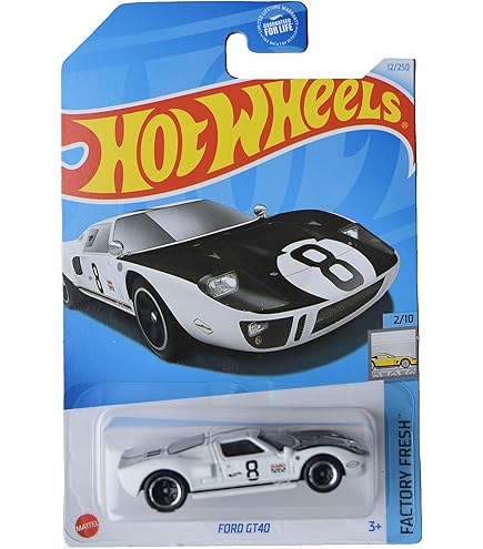 Amazon | Hot Wheels 2020 Hw Race Day Ford GT-40, 35/250 Blue