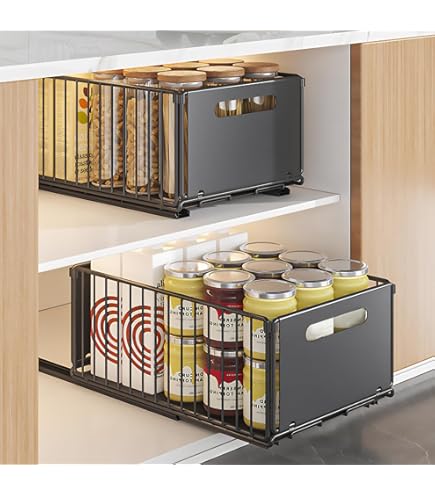 Amazon.co.jp: シンク下 引き出し 収納ラック 幅伸縮式 ステンレス棚