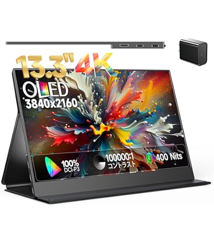 [美品] mageDok ポータブルモニタータッチ 15.6インチ 1080p Amazon.co.jp: Magedok - OLEDポータブルモニター - 4Kポータブル