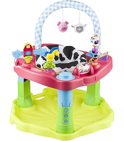 Evenflo ExerSaucer Jump and Learn Jumper, Jungle Quest : Amazon.com.au: Baby