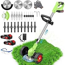 草刈機 電動 バッテリー式 1880W高出力 2000mAh×2 大容量 Amazon.co.jp: 草刈り機 充電式草刈り機 1880W高出力 21V 2