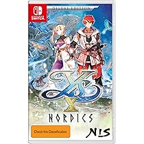 Nintendo Switch Ys Nordics Adol Christin Edition Ys X: Nordics for Nintendo Switch, Nintendo Switch 2