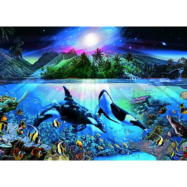 値引 送料無料 3000ピース 光るジグソーパズル 究極パズルの達人 ラッセン 星に願いを スモールピース 73x102cm 送料無料 Www Iacymperu Org