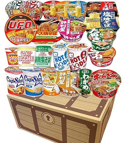 Amazon.co.jp: カップ麺 12種類12食 詰め合わせ セット (カップ