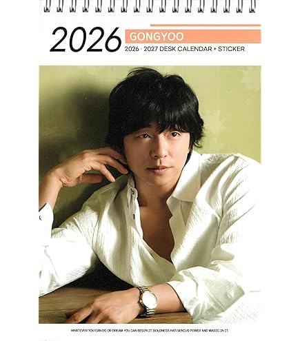 Amazon.co.jp: コンユ グッズ 卓上 カレンダー (写真集) 2026~2027年