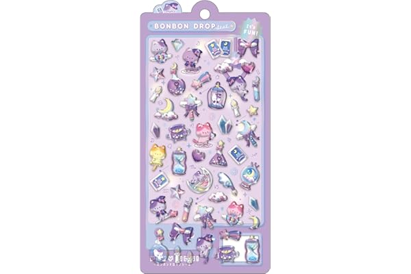 クーリア シール ボンボンドロップシール まじょねこボンボン 01213