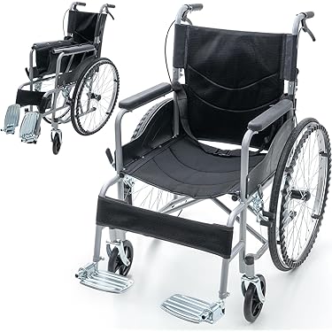 【札幌限定】自走用車椅子 アルミ製 メーカー不明 札幌限定】自走用車椅子 アルミ製 メーカー不明