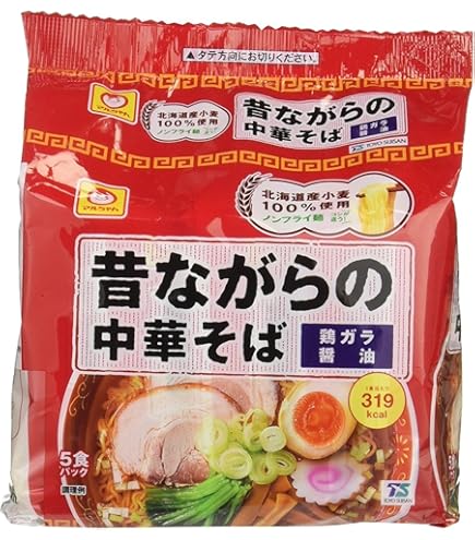 Amazon.co.jp: マルちゃん 昔ながらのみそラーメン 5食パック×6個