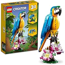 作業中 Amazon.co.jp: レゴ(LEGO) クリエイター コンゴウインコ 31136