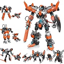 ロボットフィギュアとキャラクターセット Amazon.co.jp: QwlJYfv メカロボット 変形組み立てセット 大人用