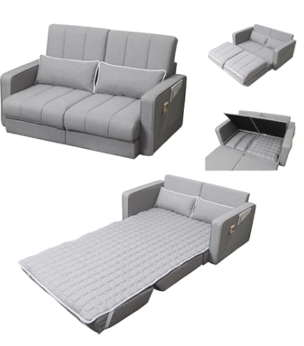 Amazon｜HAMMARN ハッマルン ソファベッド - クニーサ ダークグレー