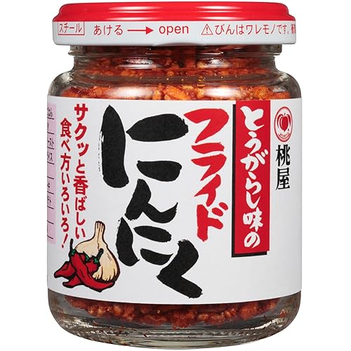 桃屋 とうがらし味のフライドにんにく