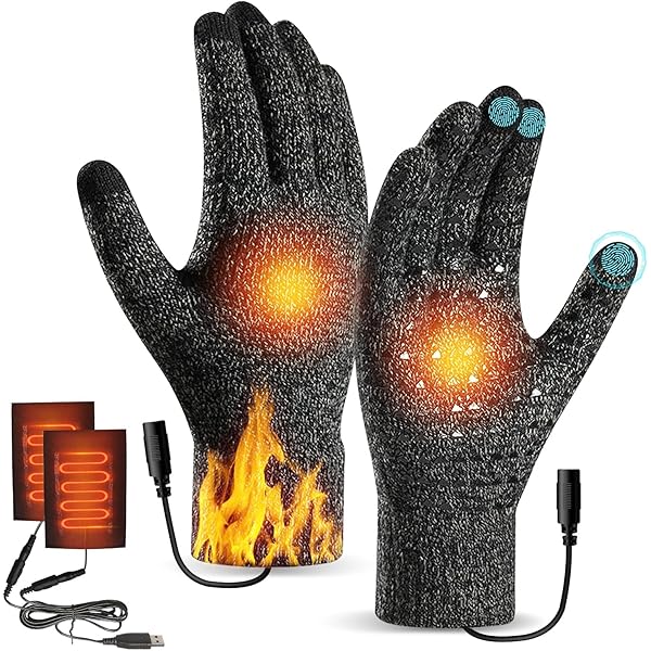 Amazon | [バイクパーツセンター] 電熱グローブ ヒーターグローブ 防寒